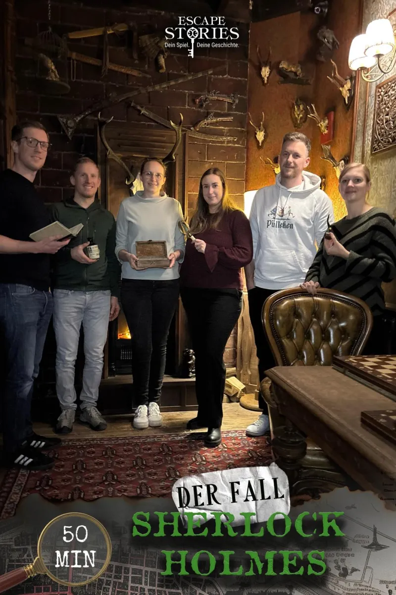 Beweisfoto aus dem Raum Der Fall Sherlock Holmes bei Escape Stories